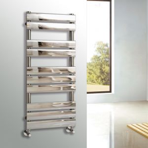 Hartland Queenstown 1000 x 450mm Chrome Designer Towel Radiator