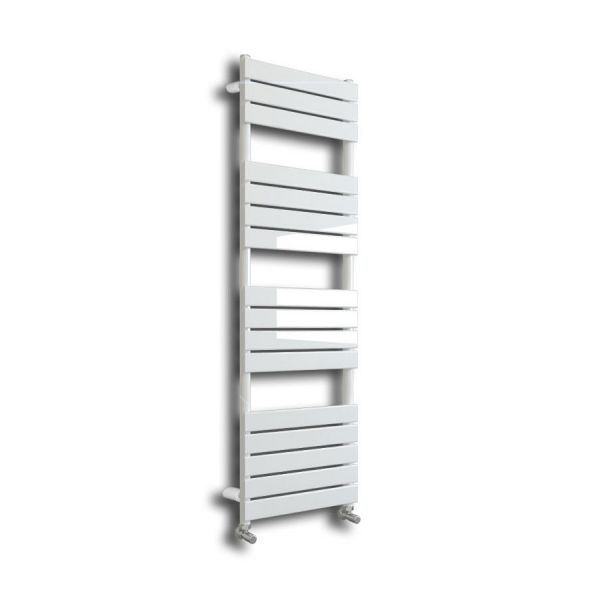 Hartland Queenstown 1600 x 450mm Gloss White Designer Towel Radiator