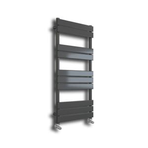 Hartland Queenstown 1000 x 450mm Matt Grey Designer Towel Radiator