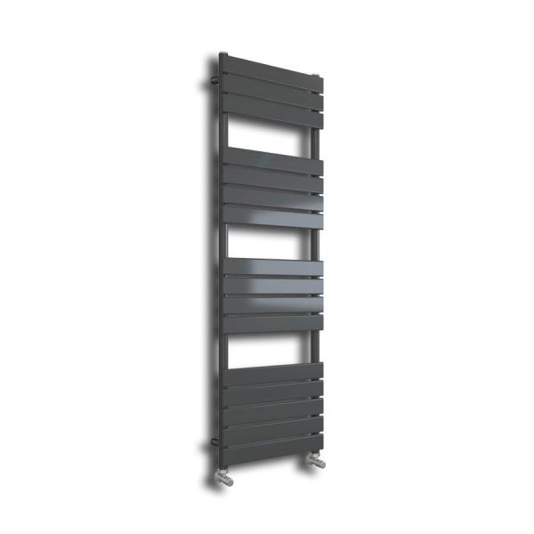 Hartland Queenstown 1600 x 450mm Matt Grey Designer Towel Radiator