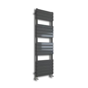 Hartland Queenstown 1600 x 600mm Matt Grey Designer Towel Radiator