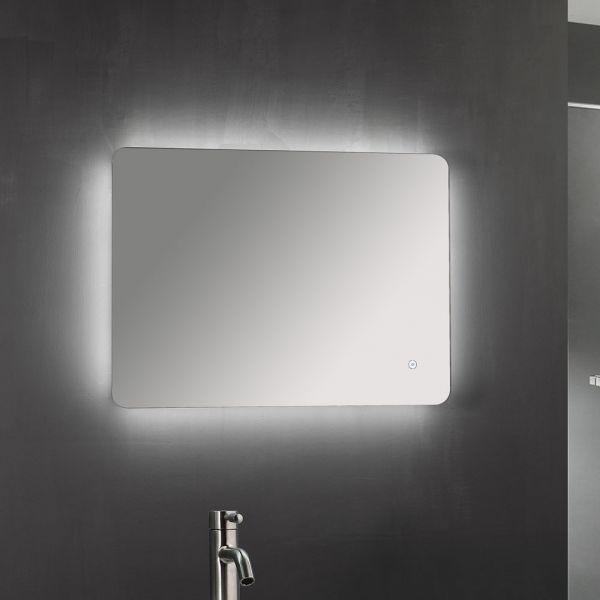 Hartland Bea 700 x 500 Backlit LED Bathroom Mirror
