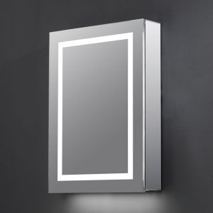 Hartland Jemima 500 x 700 Bluetooth LED Mirrored Bathroom Cabinet