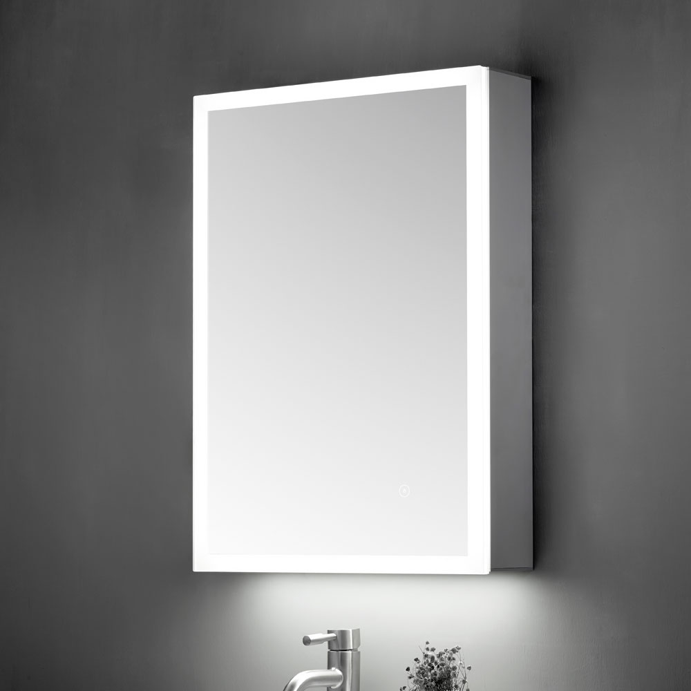 Hartland Ella 500 X 700 Led Mirrored Bathroom Cabinet Har3103
