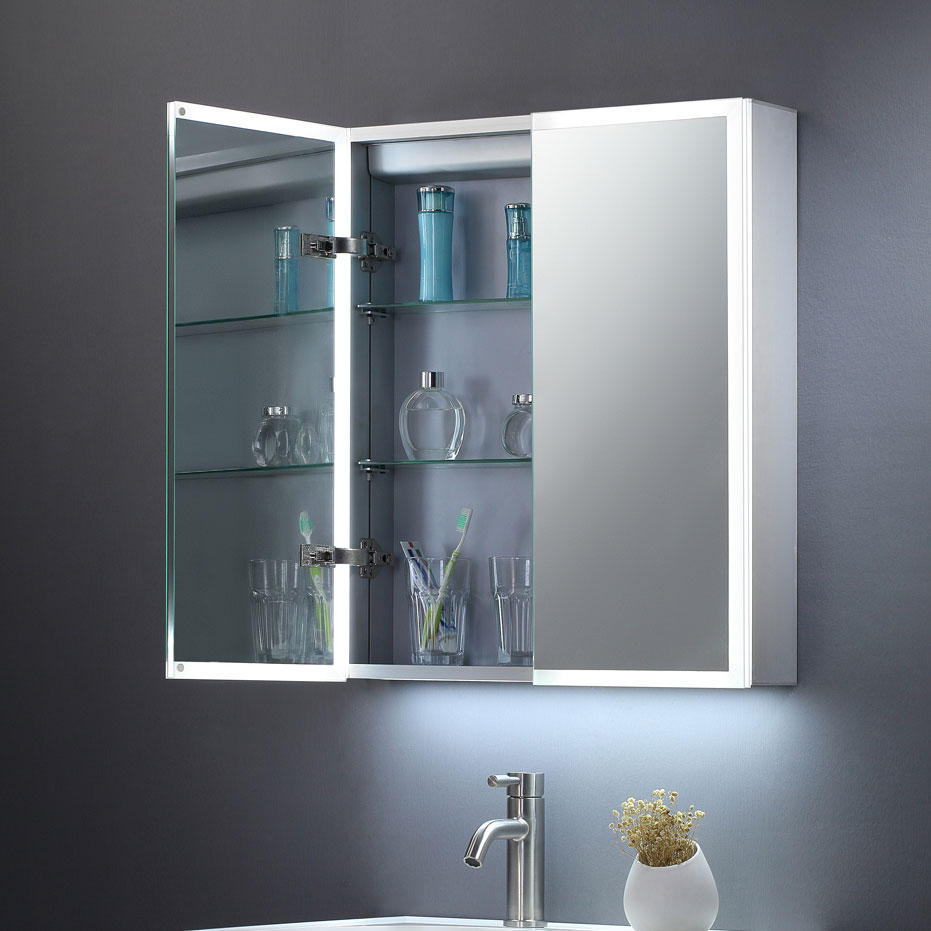 Hartland Bethany 600 X 700 Led Mirrored Bathroom Cabinet Har3104