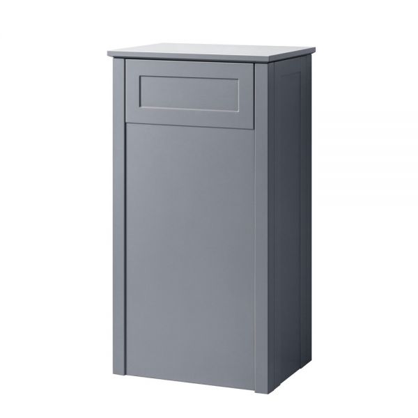 Hartland Turin 500 Grey Floor Standing Toilet Unit