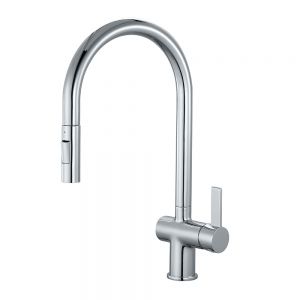 Hartland Mayhill Chrome Single Lever Pull Out Kitchen Mixer Tap