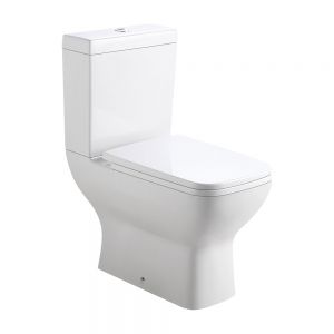 Hartland Seina Open Back Toilet with Cistern and Seat