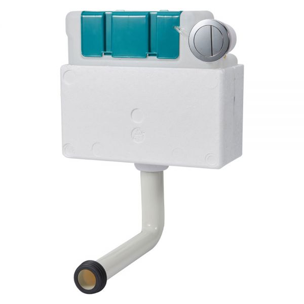 Hartland Plumb Essential Concealed Cistern with Pneumatic Flush