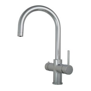 JTP Chrome 4 in 1 Boiling Hot and Filtered Cold Water Kitchen Mixer Tap and Tank