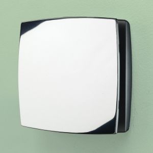 HIB Breeze Chrome Timer Wall Mounted Fan 32800