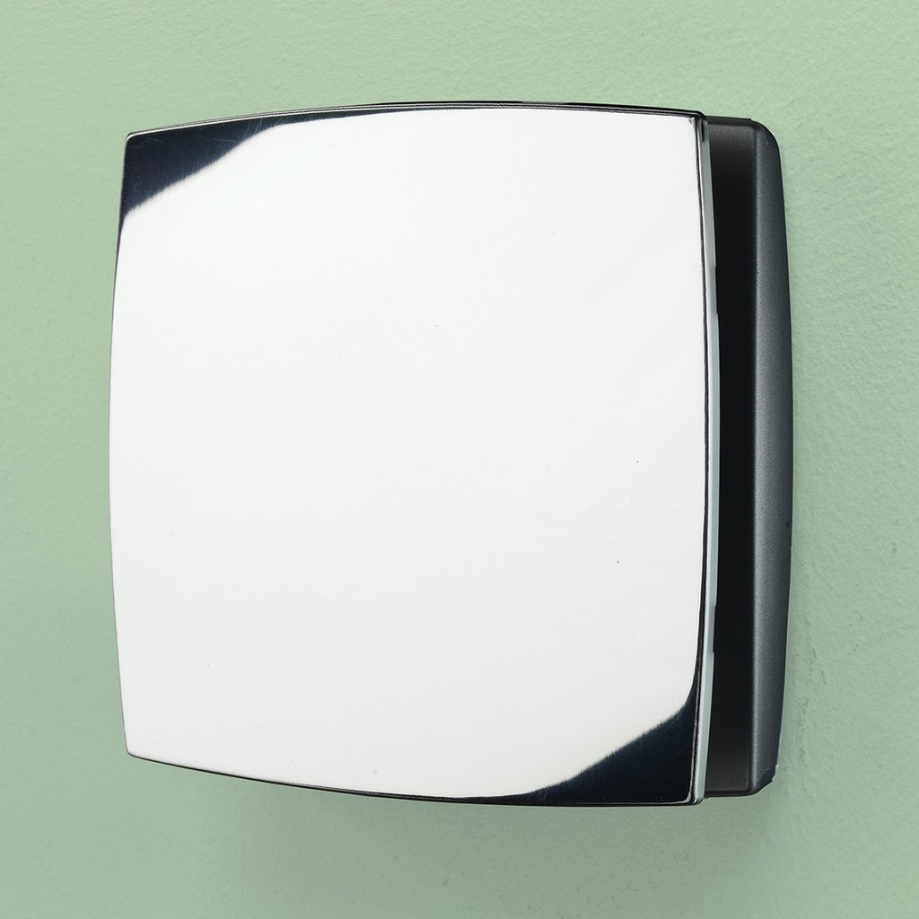 HIB Breeze Chrome Timer Wall Mounted Fan 32800 32800