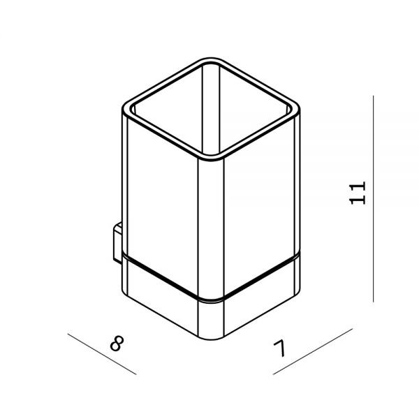 hib. Atto Black Wall Tumbler #2