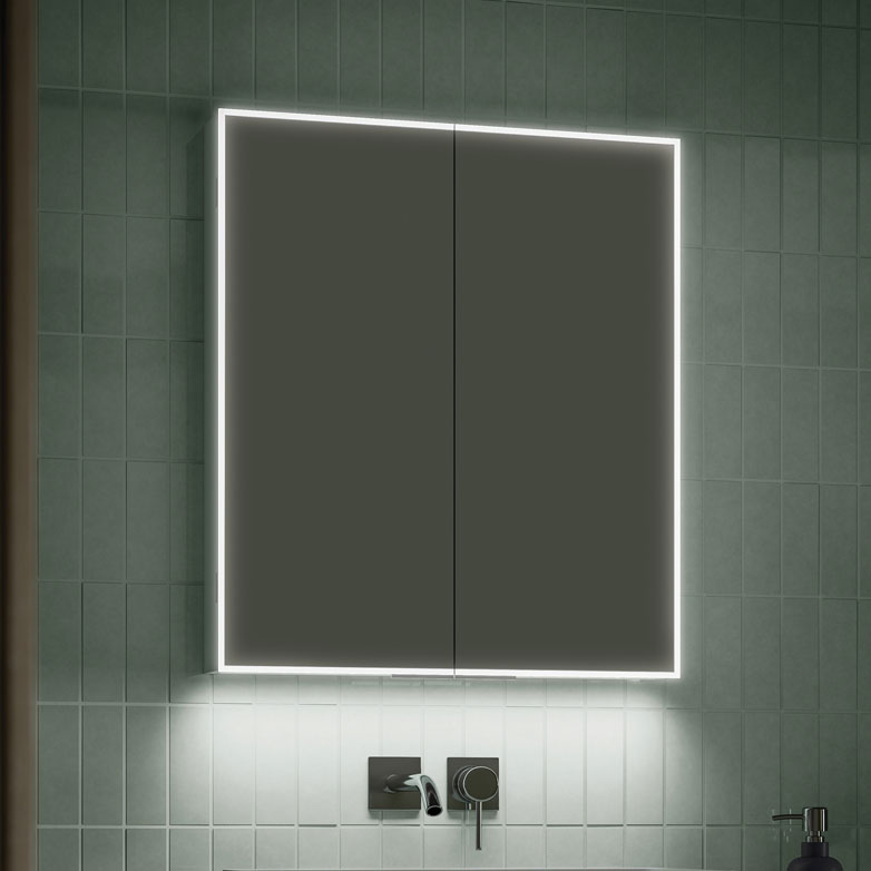 HIB Exos 60 LED Double Door Bathroom 53600
