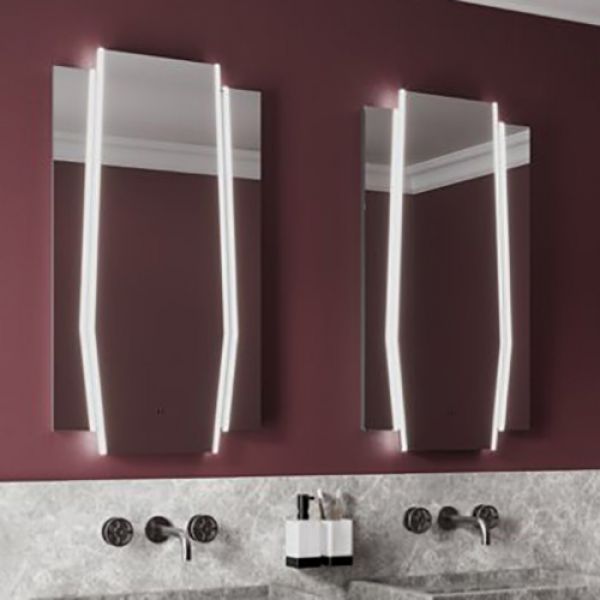HIB Maxim 50 Illuminated LED Bathroom Mirror