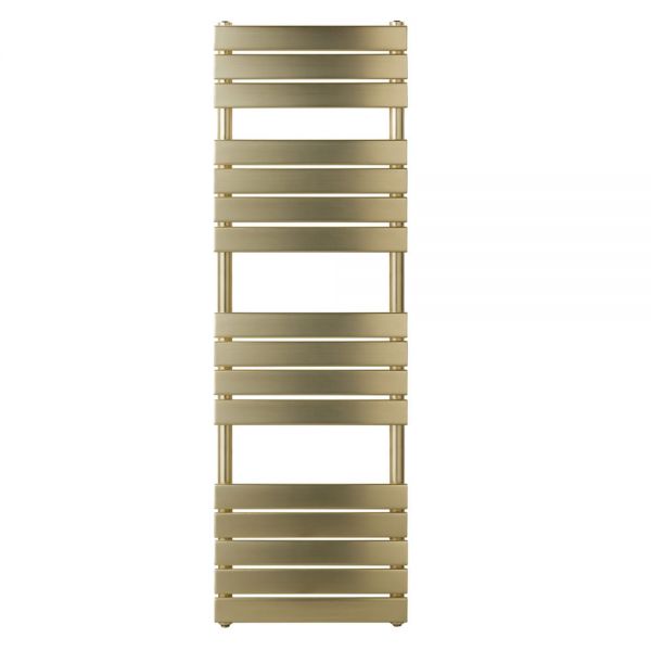 JTP HIX 1600 x 500 Brushed Brass Designer Towel Rail