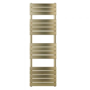 JTP HIX 1600 x 500 Brushed Brass Designer Towel Rail