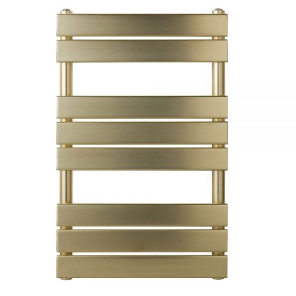 JTP HIX 800 x 500 Brushed Brass Designer Towel Rail