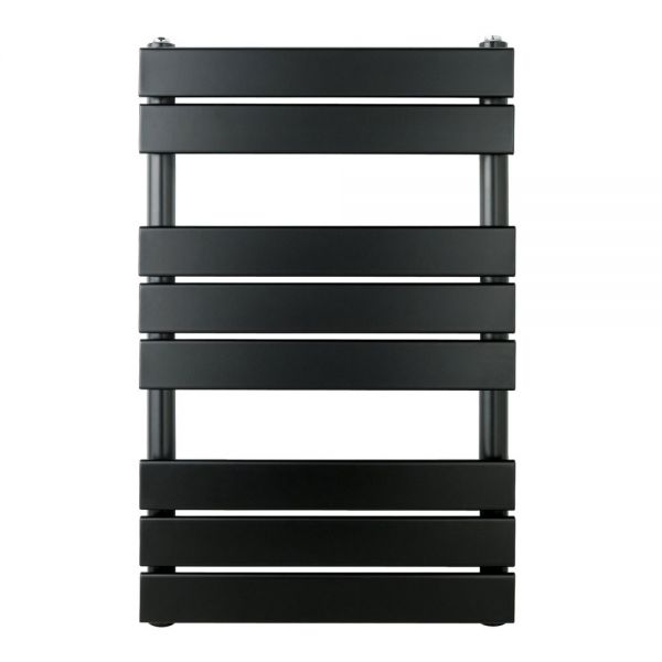 JTP HIX 800 x 500 Matt Black Designer Towel Rail