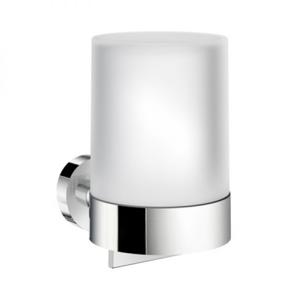 Smedbo Home Glass Soap Dispenser with Chrome Holder HK361