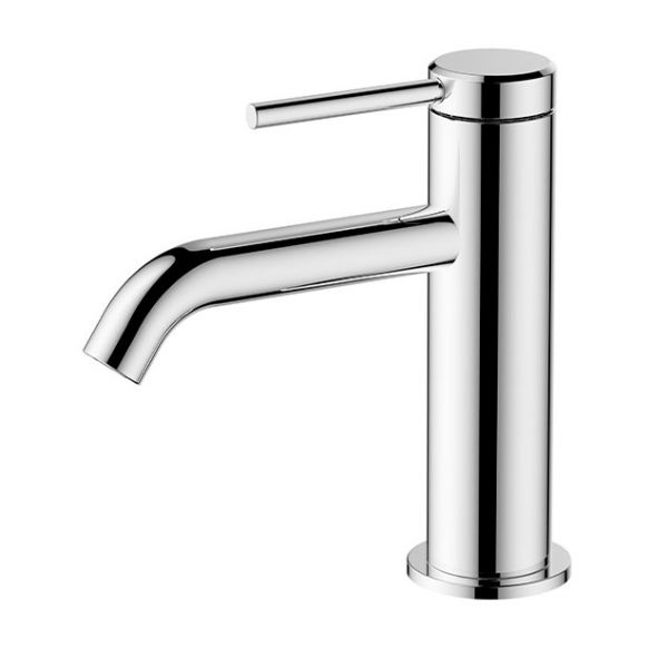 Britton Hoxton Chrome Slim Mono Basin Mixer Tap