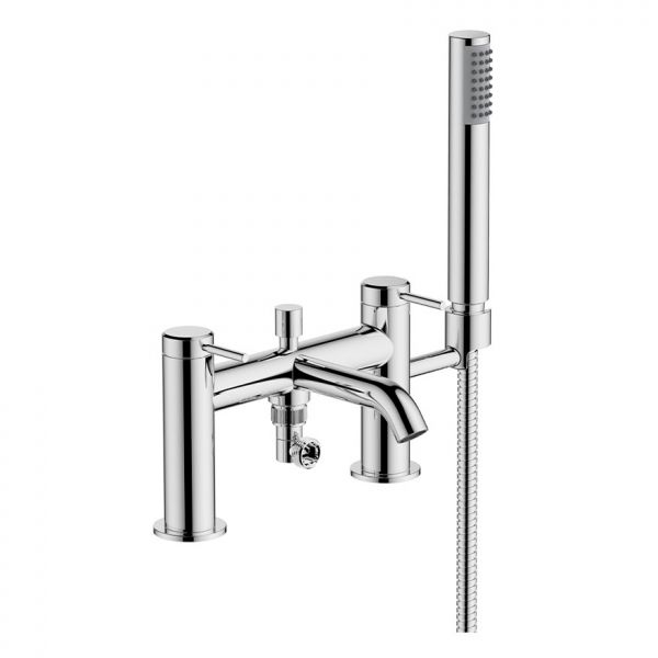 Britton Hoxton Chrome Bath Shower Mixer Tap