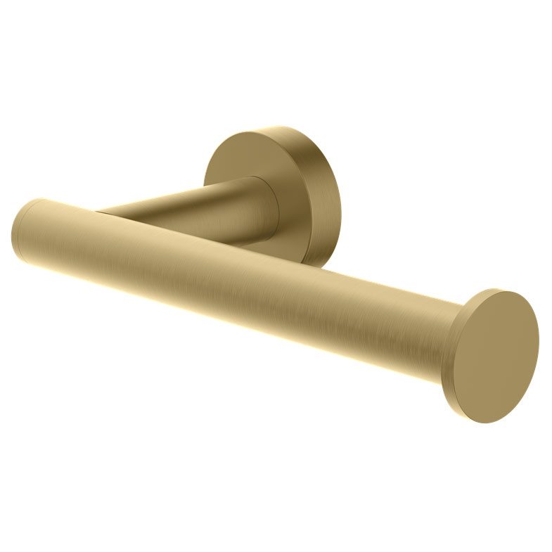 Britton Hoxton Brushed Brass Toilet Roll Holder HOX019BB