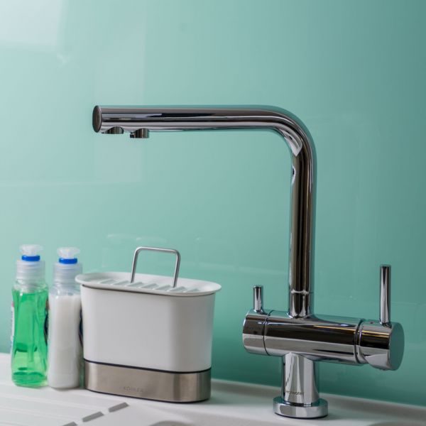 Clearwater Hydra Chrome Filtered Water Monobloc Kitchen Sink Mixer Tap #2