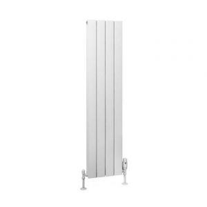 Eastbrook Hadleigh 1200 x 275 Matt White Aluminium Designer Radiator