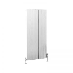 Eastbrook Hadleigh 1200 x 485 Matt White Aluminium Designer Radiator