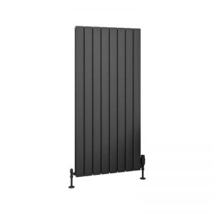 Eastbrook Hadleigh 1200 x 555 Matt Anthracite Aluminium Designer Radiator