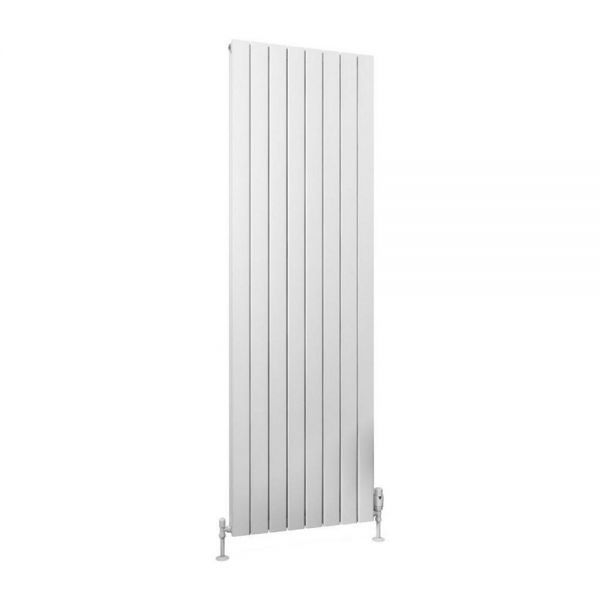 Eastbrook Hadleigh 1800 x 555 Matt White Aluminium Designer Radiator