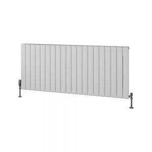 Eastbrook Hadleigh 600 x 1395 Matt White Aluminium Designer Radiator