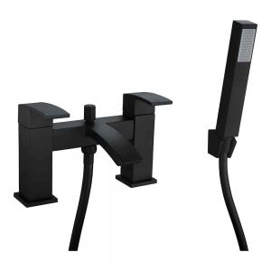 Hartland Brecon Black Bath Shower Mixer Tap