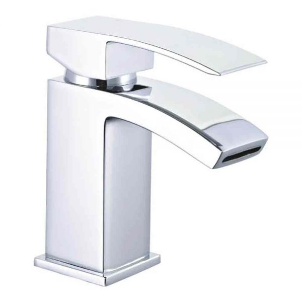 Hartland Brecon Chrome Mono Basin Mixer Tap with Click Clack Waste