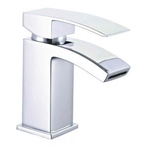 Hartland Brecon Chrome Mono Basin Mixer Tap with Click Clack Waste