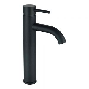 Hartland Chepstow Black Tall Basin Mixer Tap