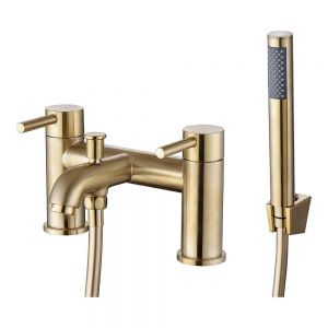 Hartland Chepstow Brushed Brass Bath Shower Mixer Tap