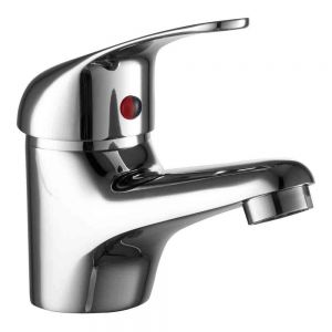 Hartland Essential Chrome Mono Basin Mixer Tap with Click Clack Waste