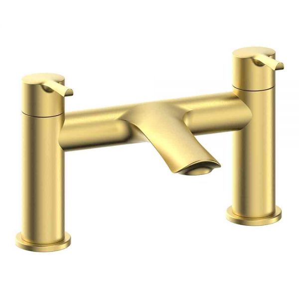 Hartland Nefyn Brushed Brass Bath Filler Tap