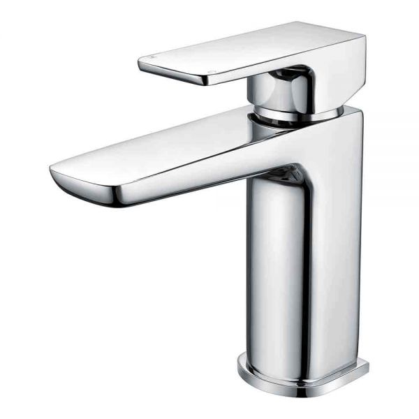 Hartland Swansea Chrome Mono Basin Mixer Tap with Click Clack Waste