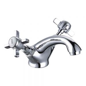 Hartland Tenby Chrome Mono Basin Mixer Tap with Click Clack Waste