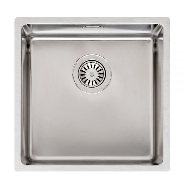 Reginox Houston Single Bowl Stainless Steel Kitchen Sink 440 x 440mm