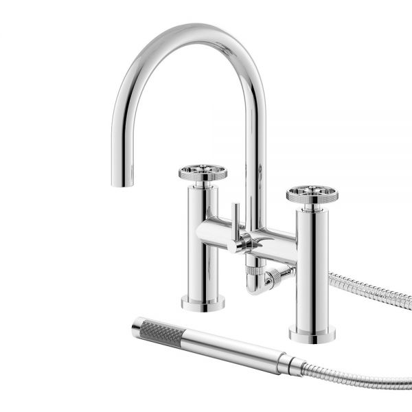 Hudson Reed Revolution Chrome Bath Shower Mixer Tap
