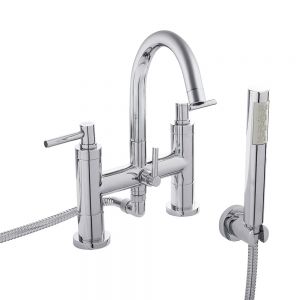 Hudson Reed Tec Lever Chrome Bath Shower Mixer Tap