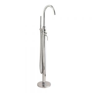 Hudson Reed Tec Lever Chrome Floor Standing Bath Shower Mixer Tap