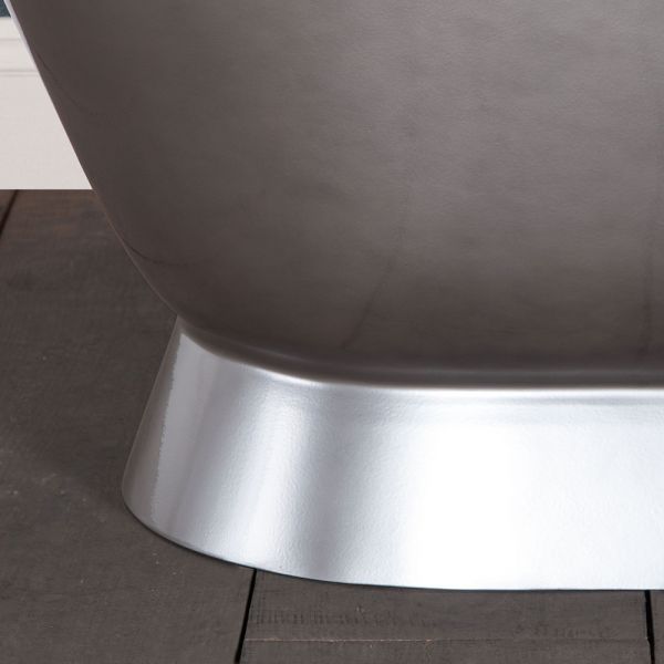 Hurlingham Chaucer Freestanding Cast Iron Bath 1680 x 760mm 2TH #4