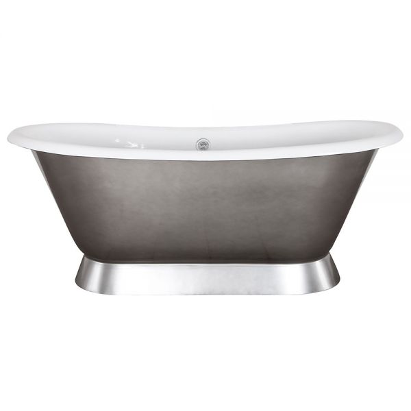 Hurlingham Chaucer Freestanding Cast Iron Bath 1680 x 760mm 2TH #5
