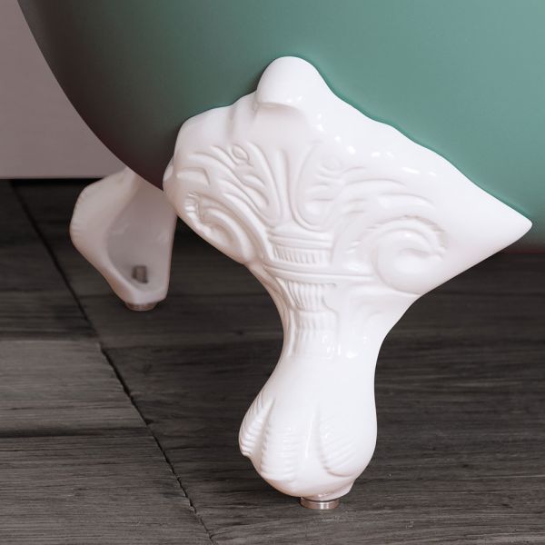 Hurlingham Dryden Freestanding Cast Iron Bath 1700 x 750mm 2TH #4