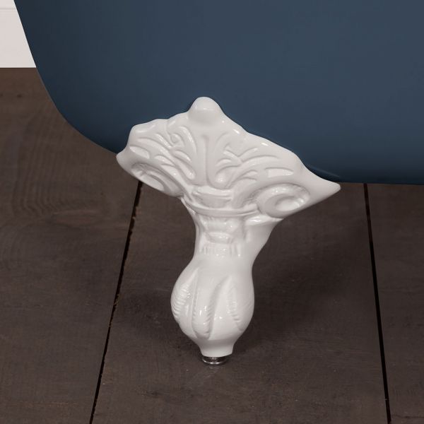 Hurlingham Dryden Small Freestanding Cast Iron Bath 1530 x 770mm #4